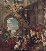 Paolo  Veronese THe Adoration of the Kings Spain oil painting reproduction